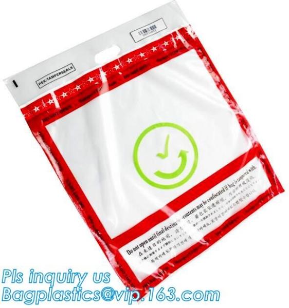 ICAO Duty Free Packaging, STEBs Bags, Custom Airport Store, Retail Shop Security Bags, Tamper Evident Proof