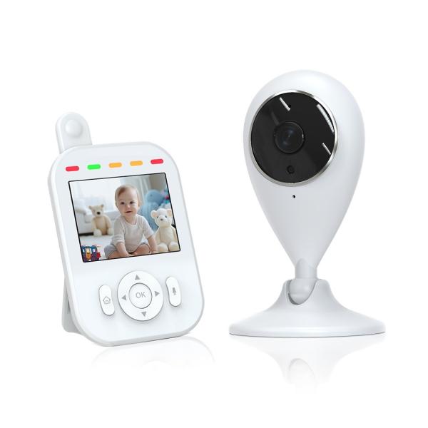 2.8 Inch Lcd Night Vision Baby Video Monitor Temperature Monitoring Smart Audio