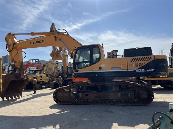 Used Original Hyundai 520LC-9S Excavator 52 Tons Big Excavator
