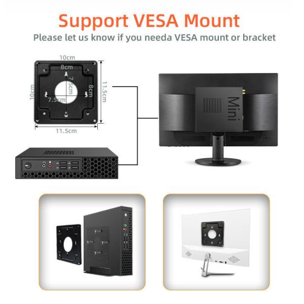 Zen R7 16GB Mini PC 4700U CPU Wifi6 BT5.2 16GB Mini Pc Windows 11 Office Preinstalled