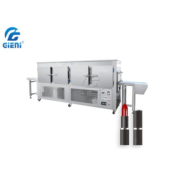 SS304 3.5 Meters Cosmetic Lipstick Cooling Tunnel 5P Compressor