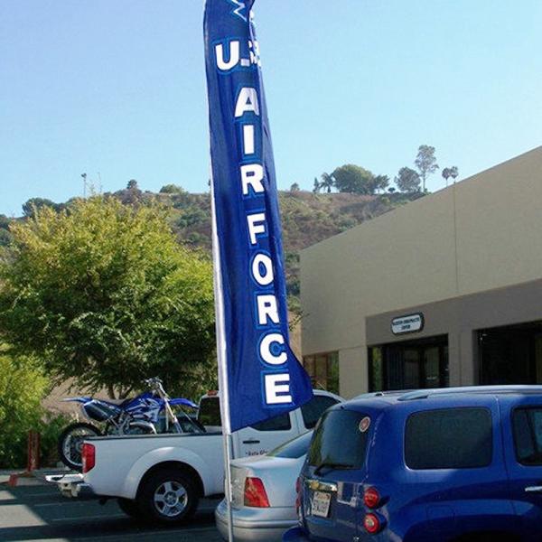 50.8W x 157.5H outdoor feather banners /  Promotion Feather Flag and teardrop