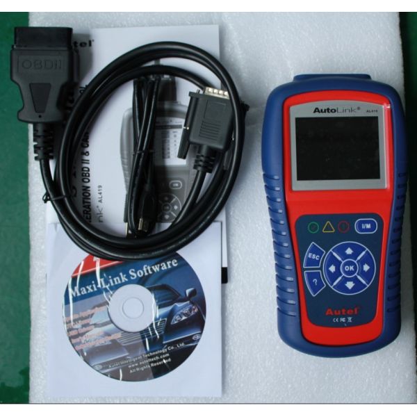  2013 Latest Autel AutoLink AL419 Next Generation OBD II & CAN Scan Tool+Free shipping