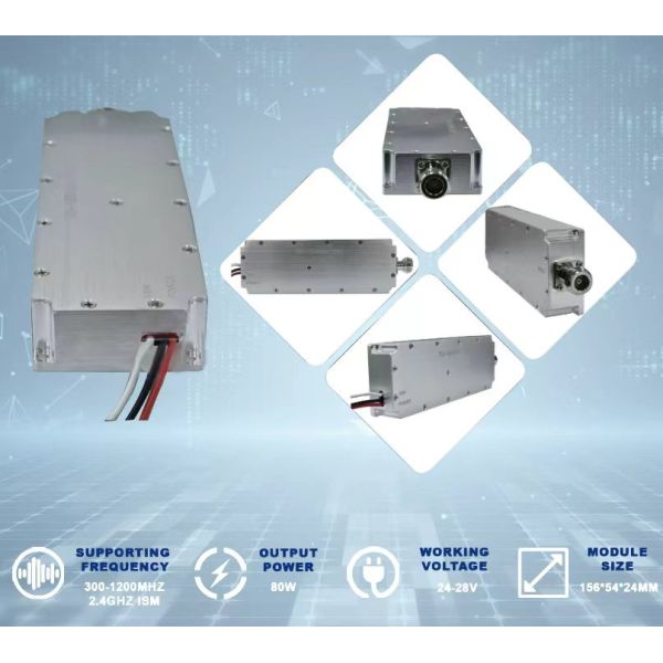 3GHz - 6GHz Wideband Power Amplifier 30W WiFi Power Amplifier