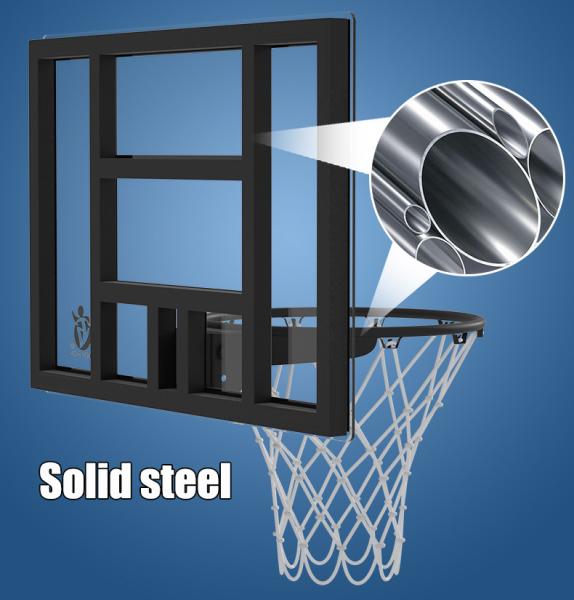 Prancha de basquete ajustável para PC com aro de aro Porta de basquete Prancha de basquete