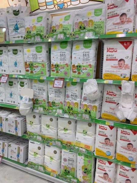 100% Cotton Material Disposable Baby Diaper Soft Baby Pants