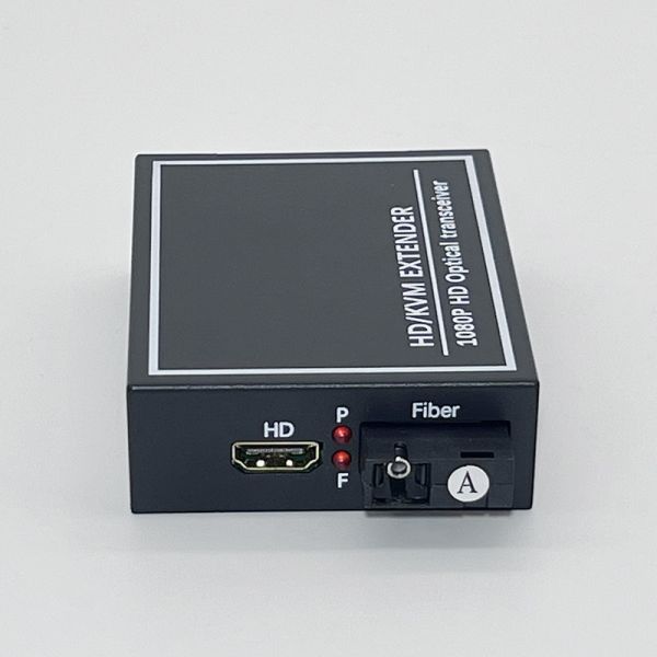 FONGKO Optical Extender HD to MI Fiber Optic Converter HD/KVM EXTENDER 1080P HD Optical Transceiver