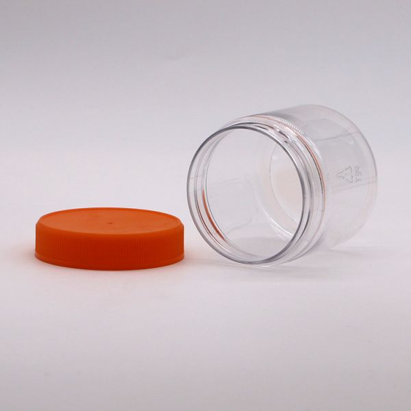 Contenedores de plástico PET de boca ancha para almacenar productos de limón y belleza