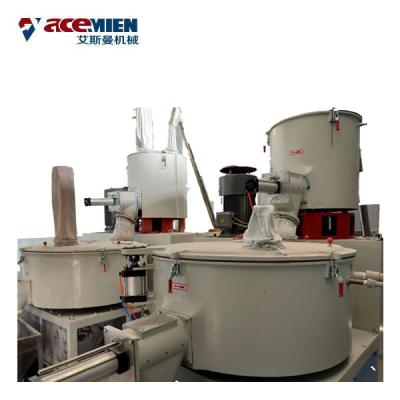 30-110 Kw Plastic Powder Mixer , PVC Mixer Machine High Speed Hot Cold