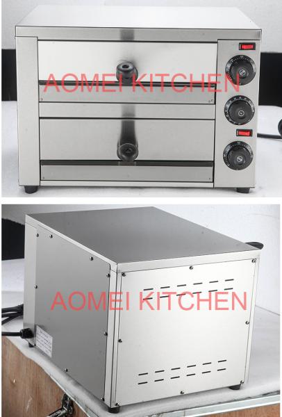 Forno Elétrico de Pizza para Pão de Pão de Pizza Forno de Cozinha de 12 polegadas de aço inoxidável