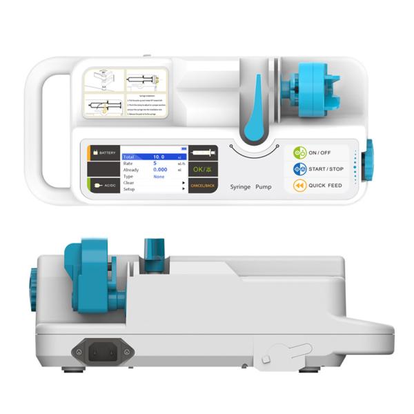 0.1-0.5ml/H Ambulatory Infusion Pump 50ml Portable Digital Syringe