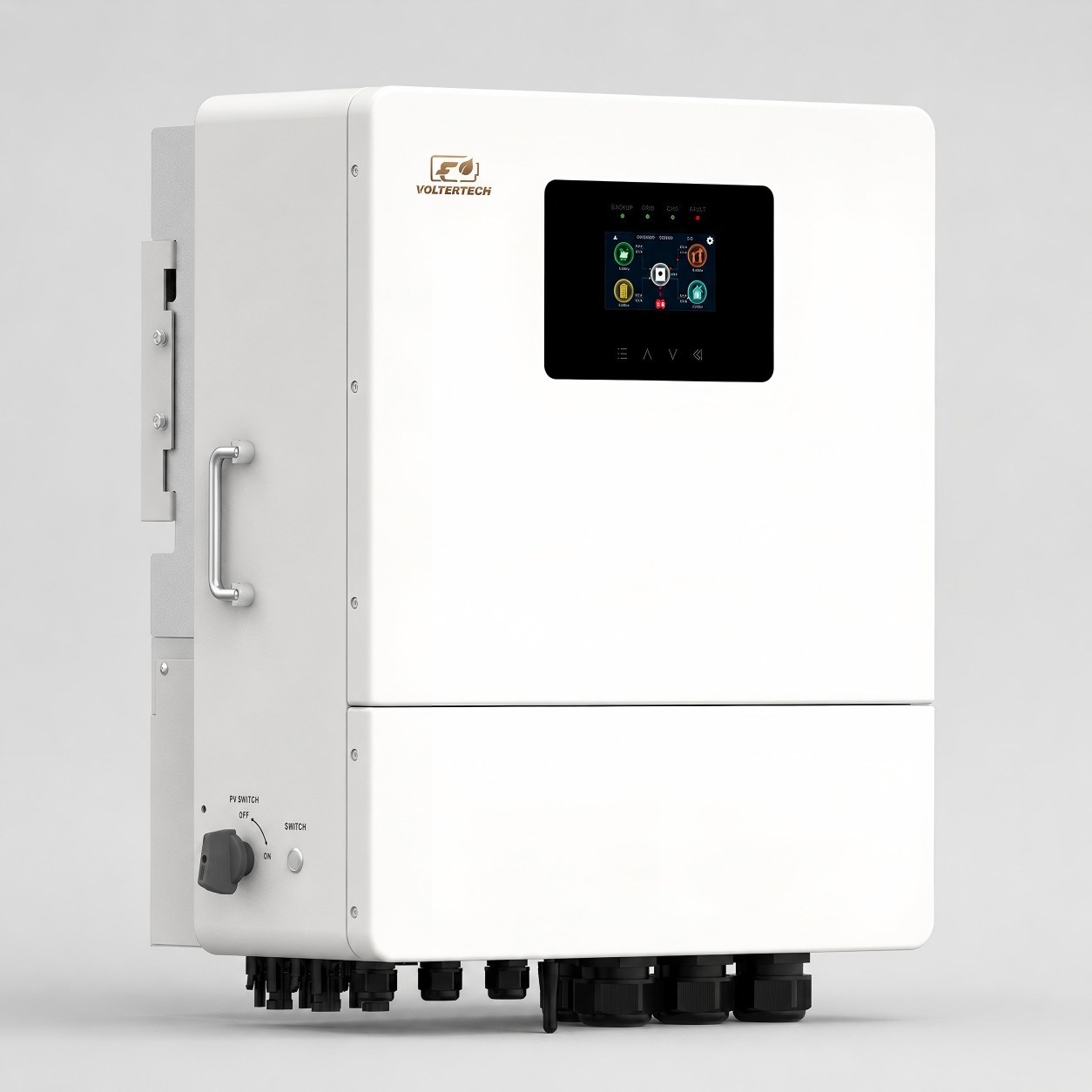 10kW 48V Dual MPPT Hybrid Inverter for Residential Solar Battery Storage