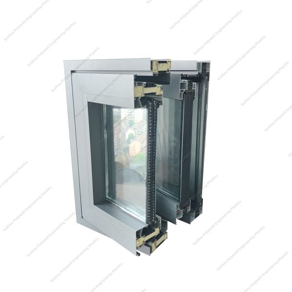 Aluminum Sliding Glass Heat Insulation Profile Window Thermal Broken Bridge Structure Profile