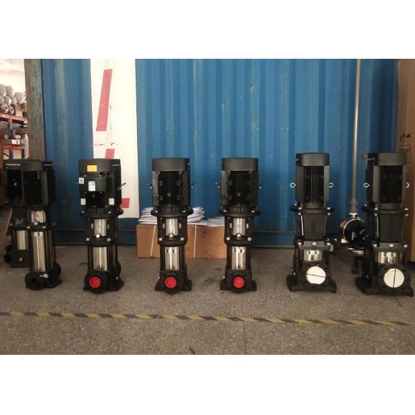 Bomba de aumento de presión gradual vertical de acero inoxidable del agua de 304 316 Grundfos