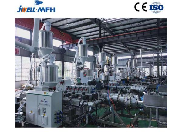Jwell 315mm HDPE PE Pipe Making Machine , Plastic Tube Production Line