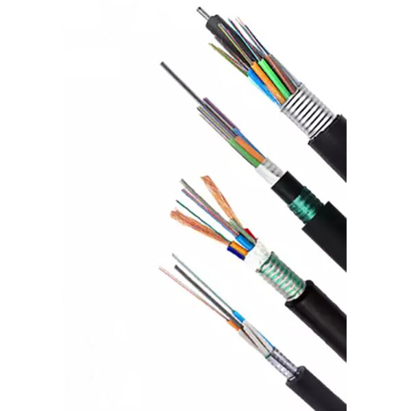 Direct Burial Fiber Optic Cable GYTA Armoured Single Mode 144 Core Double Sheath