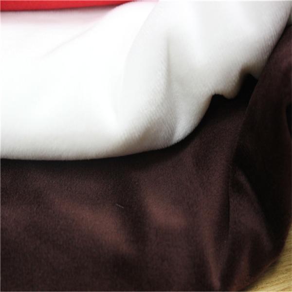 100 polyester super soft FDY velboa knitted minky toy plush fabric 0.5mm-5mm Velboa Dty/fdy