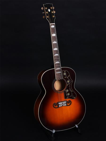 Customized 43 Inch size solid wood acoustic guitar flamed maple back side rosewood fingerboard