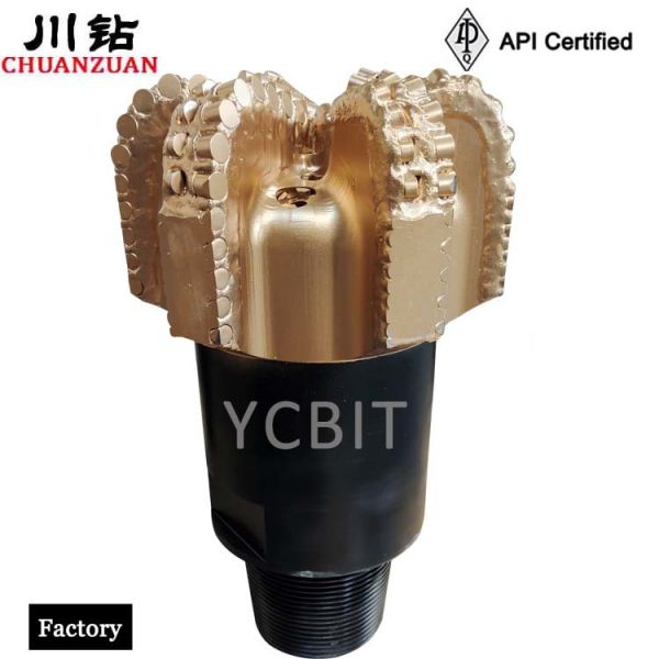 China Manufacturer10 bocado de broca 6 Bladg do corpo de aço PDC de 5/8 de polegada para a perfuração para a exploração do petróleo