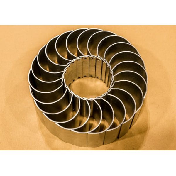 Parties de fabrication métallique sur mesure à la finition de surface