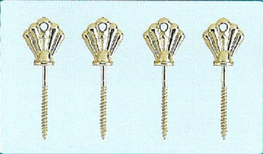 Decorative Plastic Coffin Screw Casket Accessories By Sea Or By Air Transport