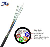 Cable à fibres optiques Cable à micro-fibres soufflé à l'air GCYFY 12 24 48 96 144 cœurs Fibre optique