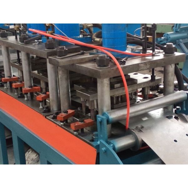 Hydraulic punching CE Approved Fire Damper Roll Forming Machine Panasonic PLC Control System Fully Automatic