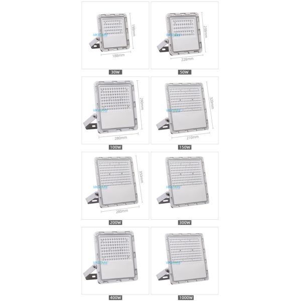 Свет потока СИД белизны CB 120lm/w для сверчка земного 50W перезаряжаемые