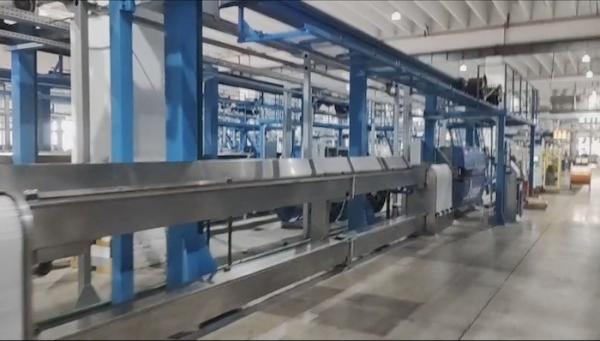 2.5mm-25mm Finished outer diameter New Energy Cable Extrusion Machine