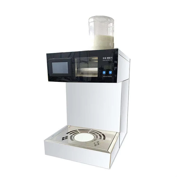 Factory Direct Selling Mini Size Delicate Ice Cream Bingsu Machine Desktop Commercial Shaved Ice Crushed Ice Machine