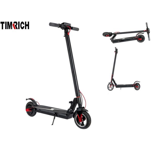 Waterproof 8'' Portable Electric Scooter Two Wheel Light Weight IP X4 With LED Display