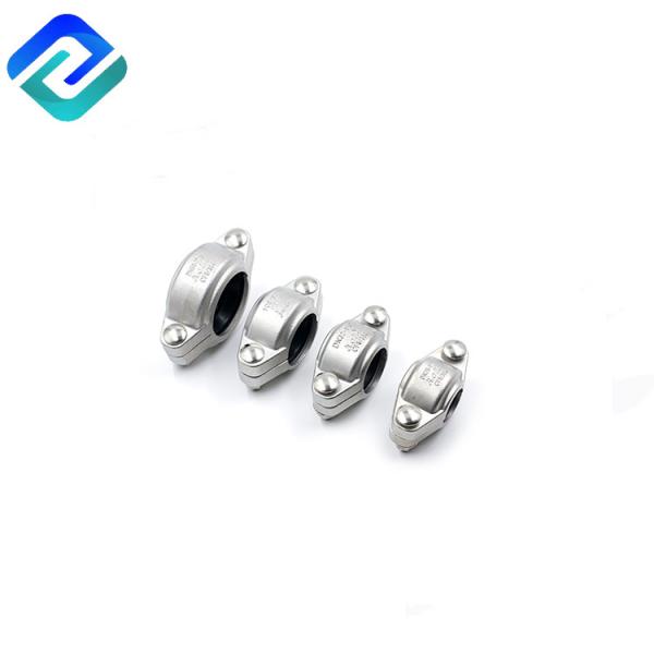 76mm 316L No Hub Stainless Steel Grooved Couplings Pipe Fitting Dn10 450psi
