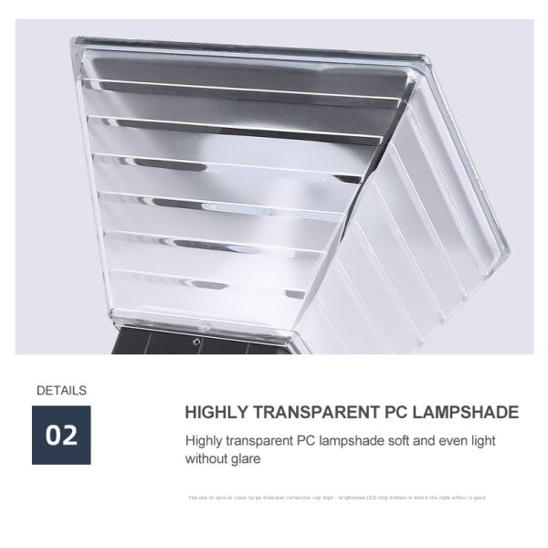 стена СИД 3000k 6000k солнечная освещает на открытом воздухе со светящей батареей