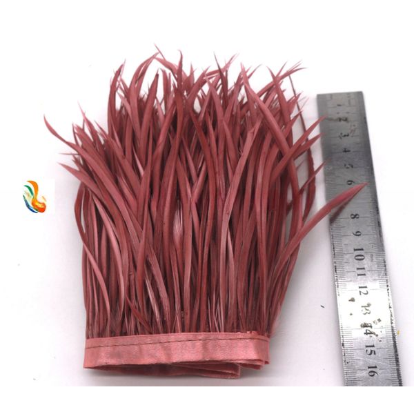 Goose Biot Feather Fringe Trim with Satin Ribbon Shipping DHL UPS FEDEX EMS TNT