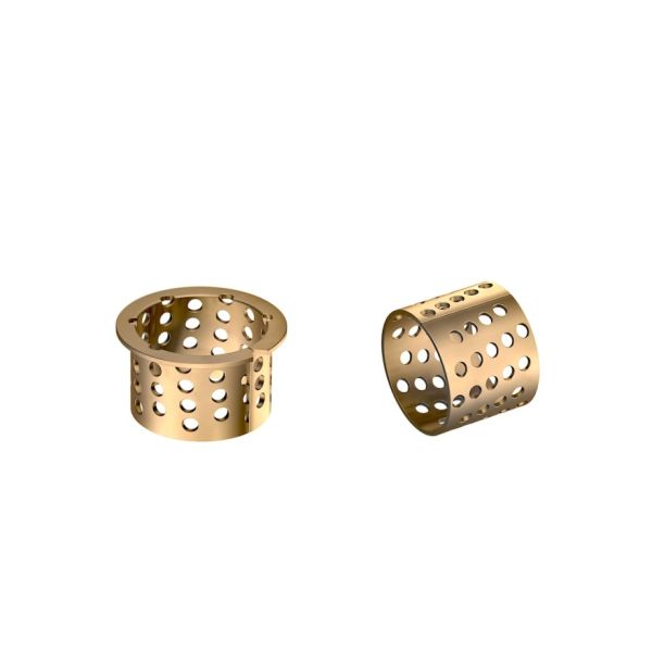 Tin Bronze DIN CuSn8 Flange Sleeve Bushings DIN ISO/3547,High Quality