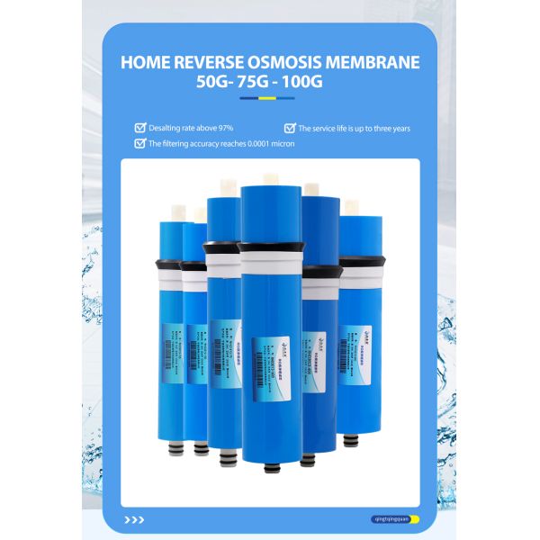 Household RO Membrane Residential Membrane Elements 50/75/100/200/400/500/600/800/1000 GPD