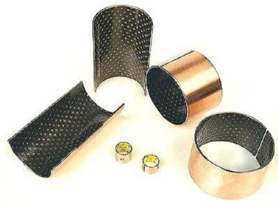 PTFE Filled Split Bronze Bushed Journal Bearing Anti Corrosion For Pharmaceutical Machinery