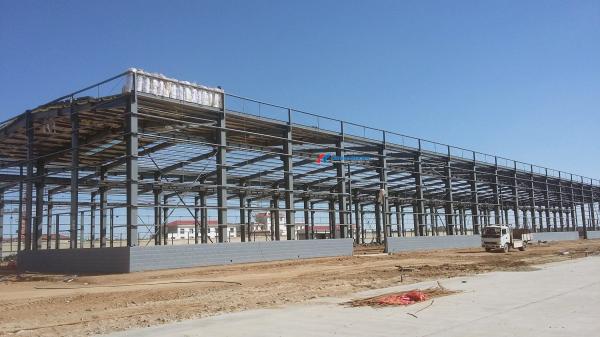 Q355B Structural Steel Frame for Industrial Warehouse Buildings