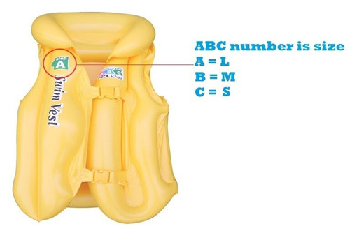Inflatable baby swim vest,safety swimming life jacket Swimwear