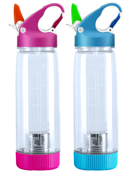 high quality Water Bottles with Tea Strainers and portable handle