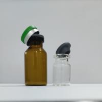 Frascos Borosil ISO 14001 Frasco de vidro de 2 ml com rolha de borracha