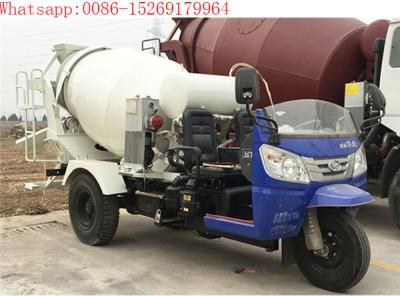 china high quality 3 wheel 28-32hp 2m3 concrete mixer trucks