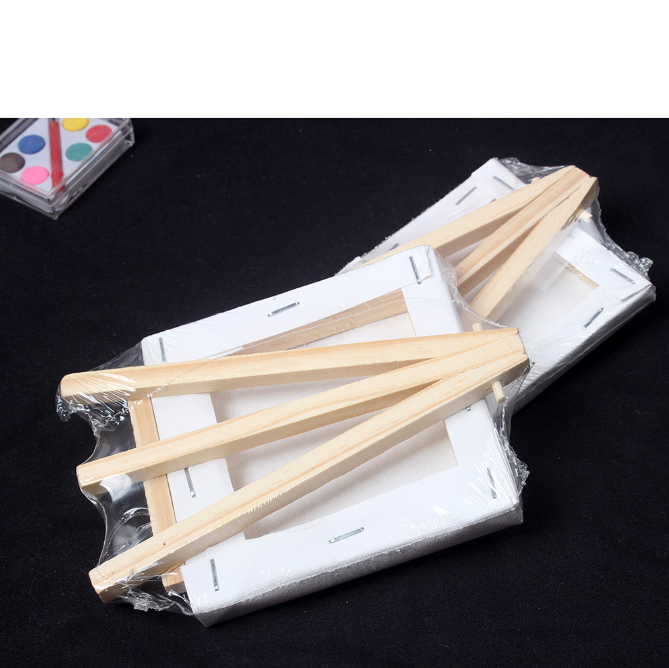 Professional Mini Cotton Pre-printed Stretched Canvas Oil Canvas DIY Painting and Acrylic Paint  for Kids Canvas Paint