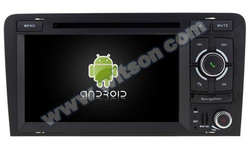 7'' Screen Audi Car Stereo Without DVD Deck For  A3 2 8P Auto Stereo S3 RS3 Sportback 2003-2012
