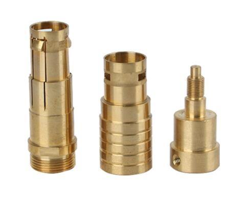 CNC Turning Furniture Hardware Parts , Electroplated Aluminum CNC Machining