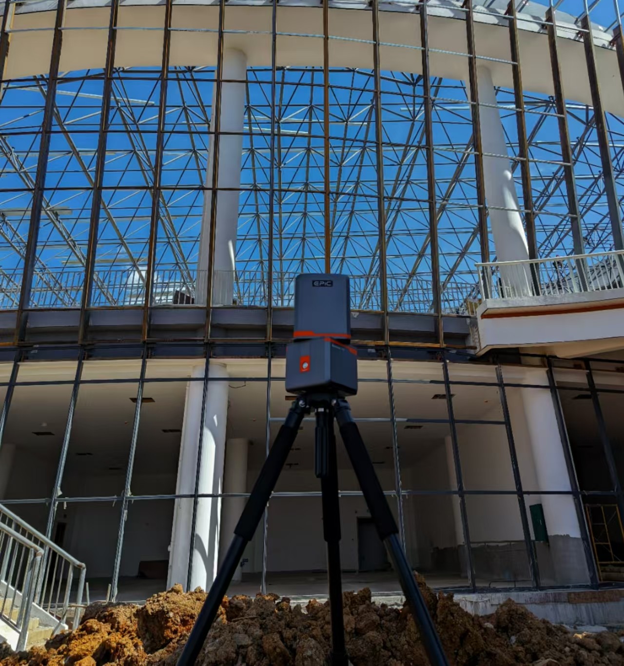 Наземный 3D лазерный сканер LiDAR EasyScan T05 Строительство 2D 3D измерение