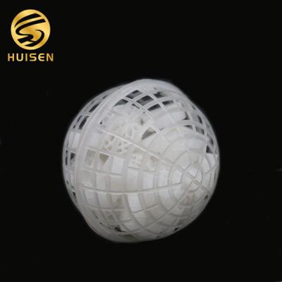 100mm Suspended Bio Filler Ball / MBBR Filler Inside For Bio Film Carrier Media