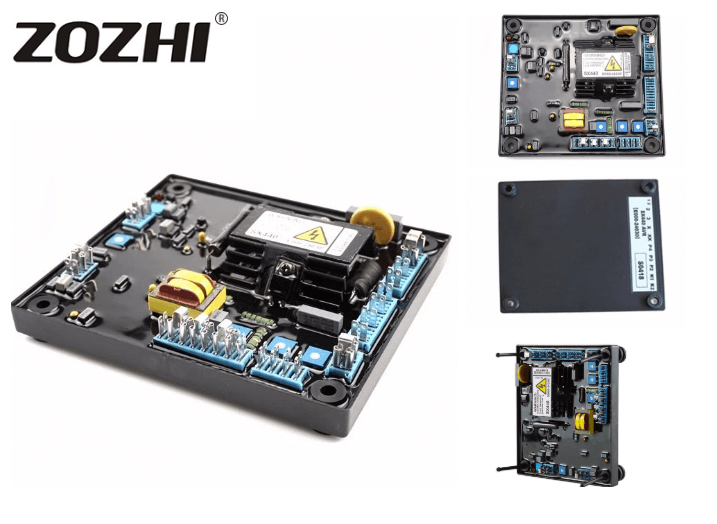 30-500kw Diesel Generator Alternator Three Phase Voltage SX440 1 Year Warranty