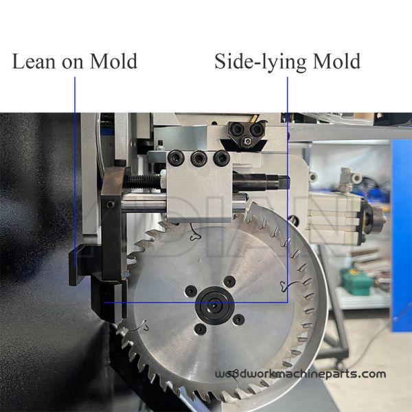 Horizontal Facing Unit Edgebander Cross-cut Assembly Edge Banding Machine End Cutting Units End Trimming