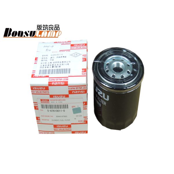 ISUZU auténtico NPR parte el filtro de combustible auto de las piezas 4BD1 9*9*9 0.38kg 5876100110